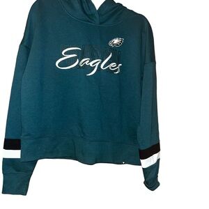 New Nfl Philadelphia eagles woman green hoody hoodie medium M